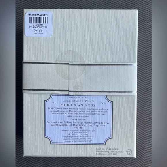 Moroccan Rose Soap Petals - Brand New - Picture 2 of 2